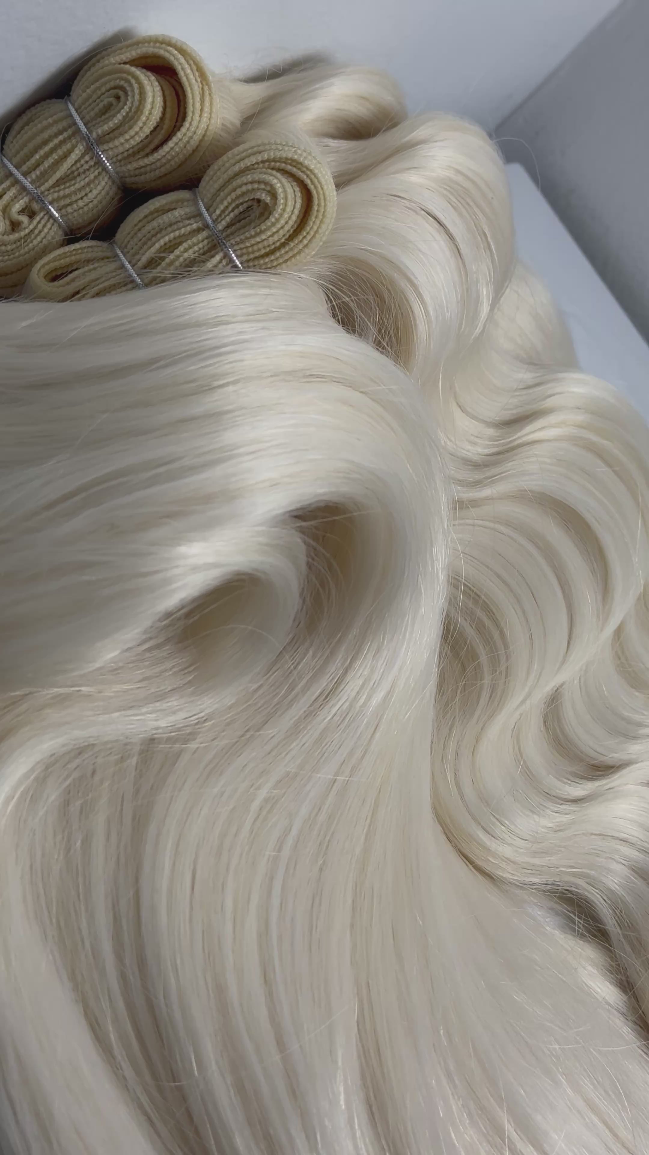 Bundles straight blond