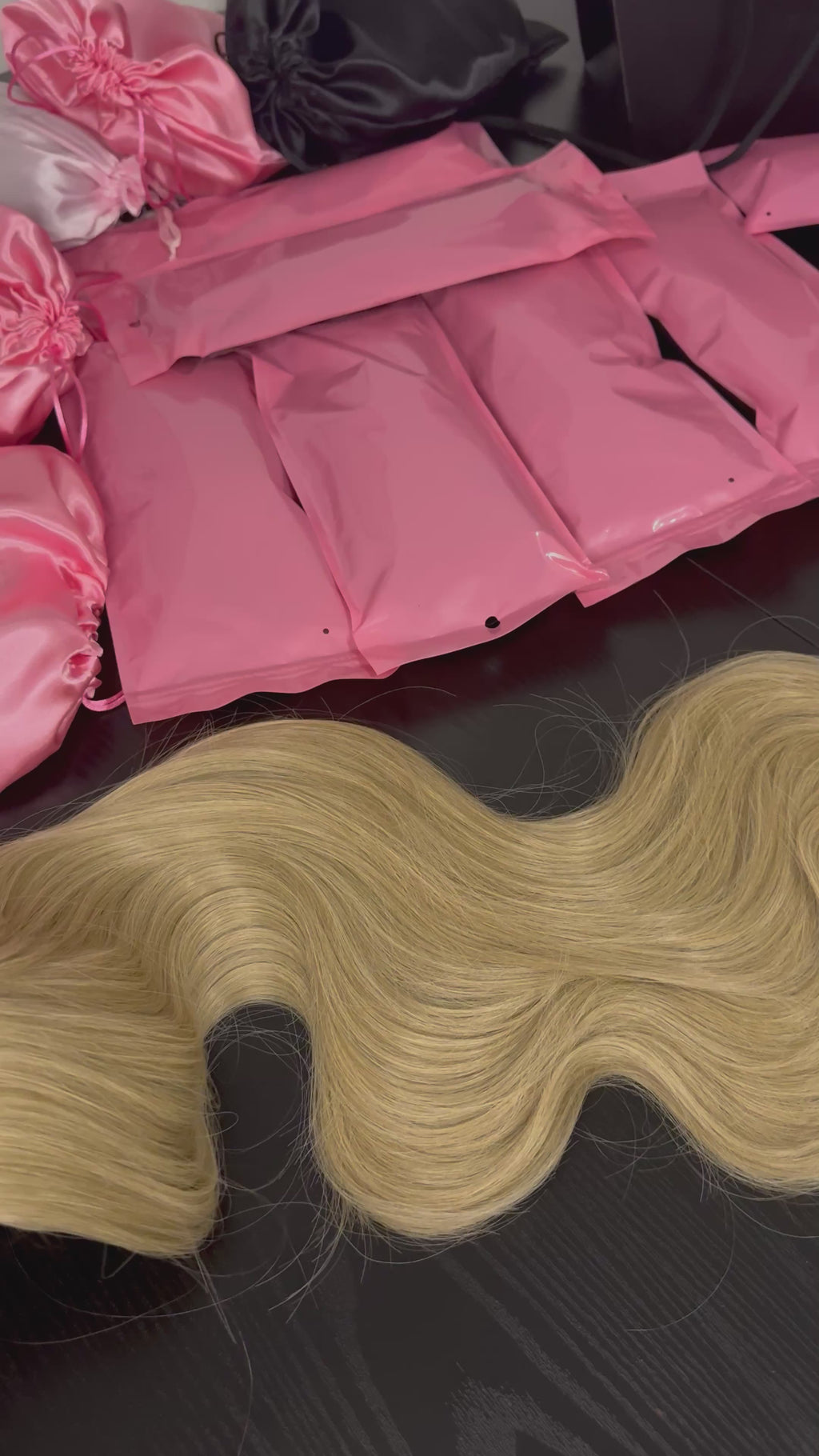 Postiche blonde
